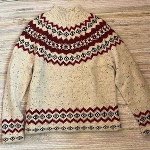 Mock neck sweater